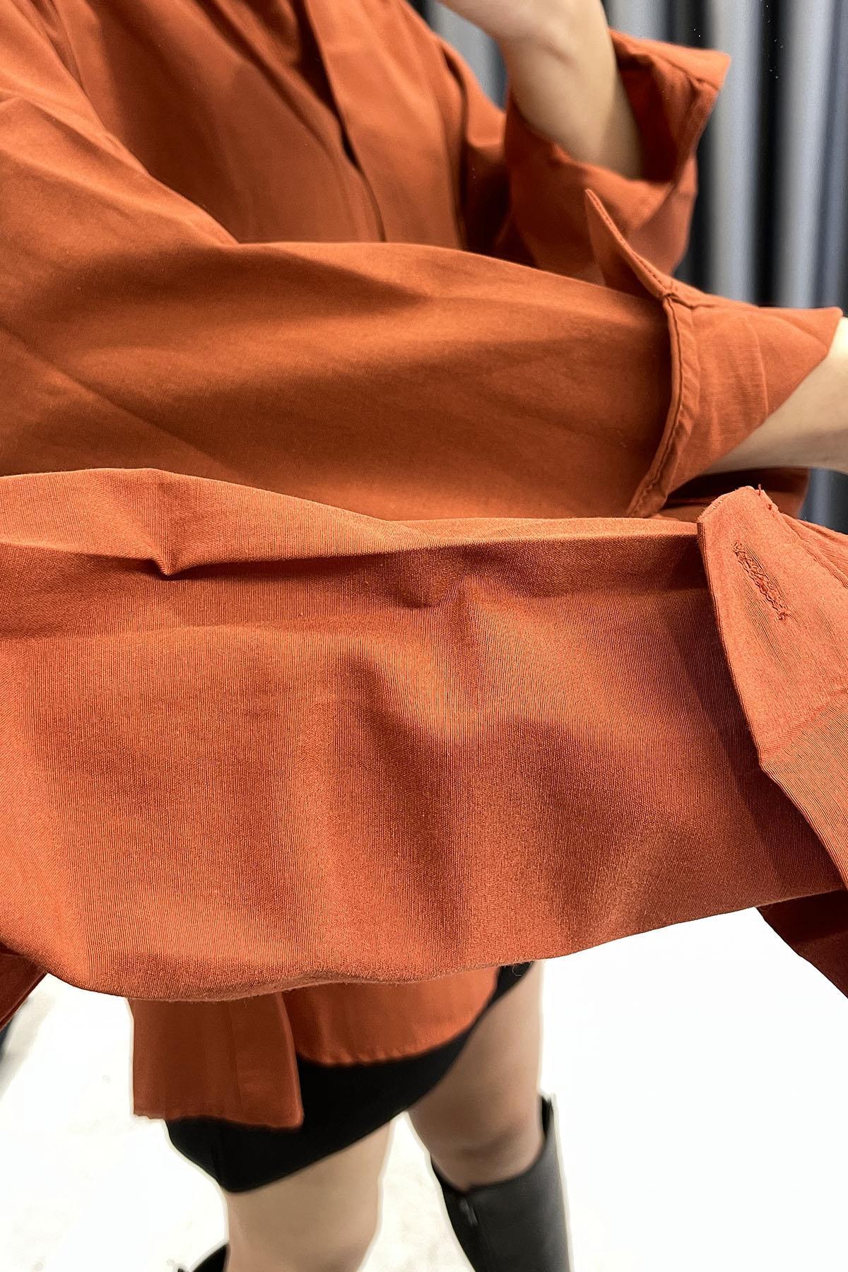 Basic Gömlek - Kiremit KİREMİT