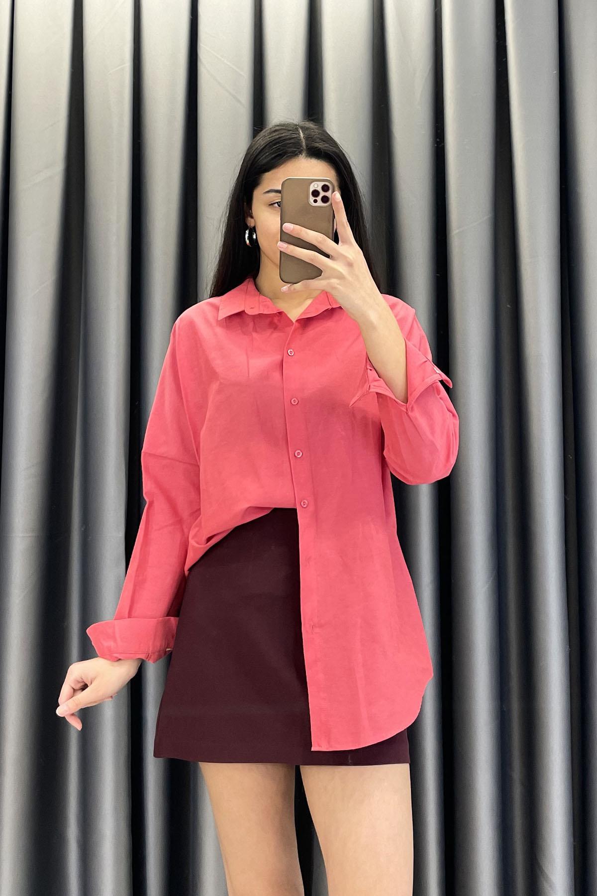 Basic Gömlek - Mercan MERCAN