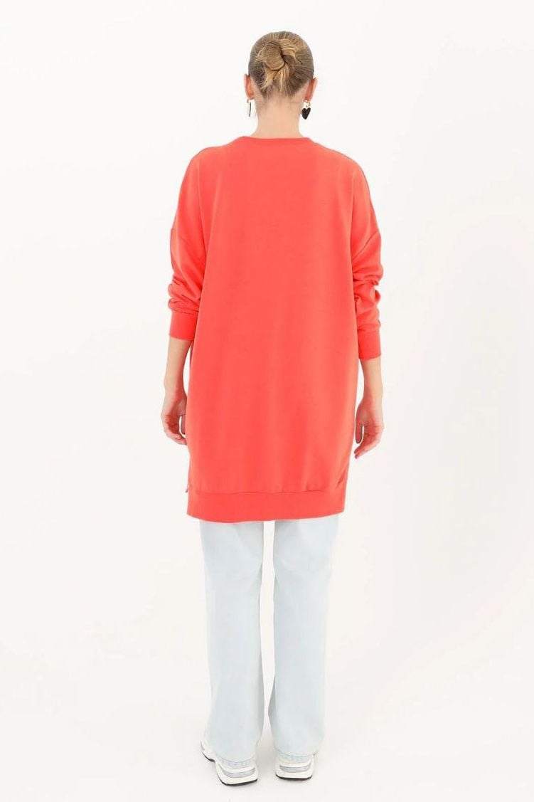 BASİC SWEAT - KIRMIZI KIRMIZI