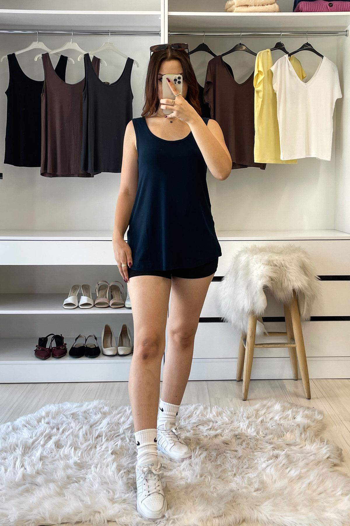 Basic Undershirt-Lacivert LACİVERT