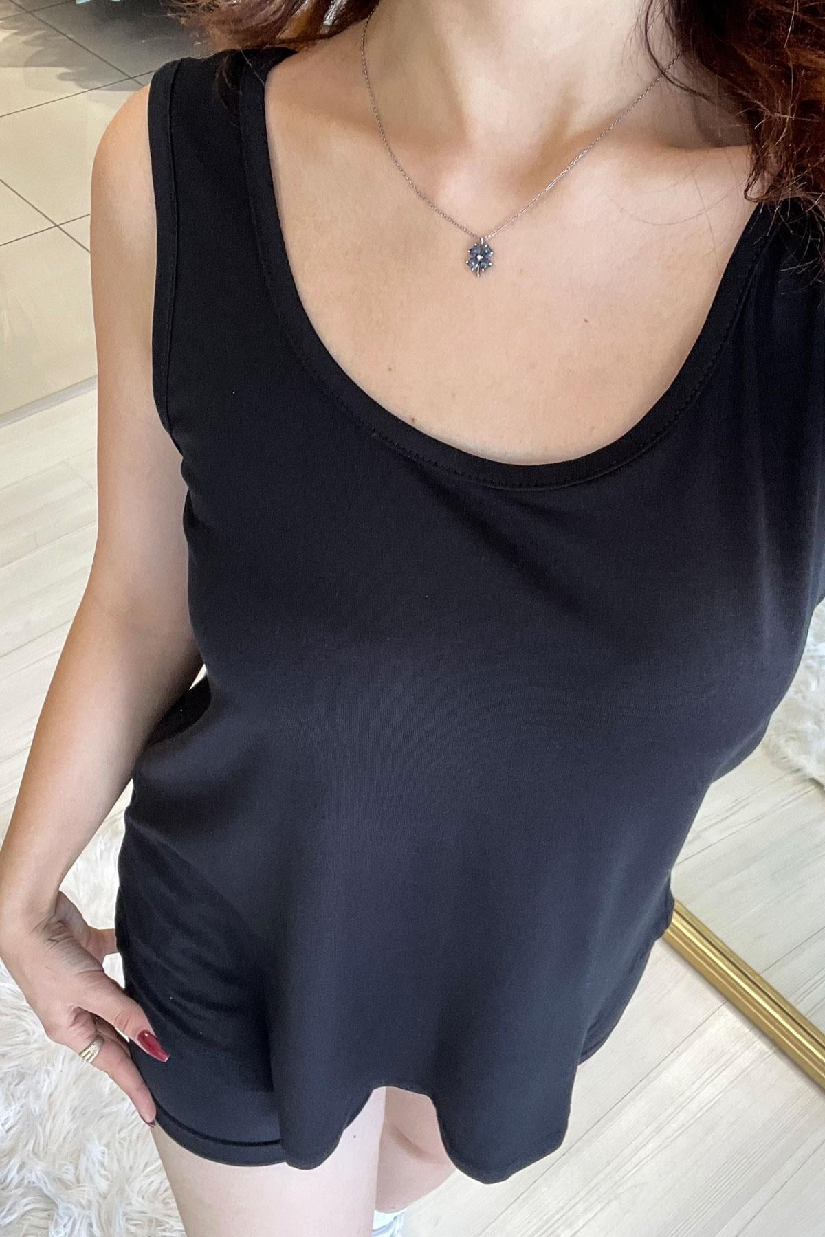 Basic Undershirt - Siyah SİYAH