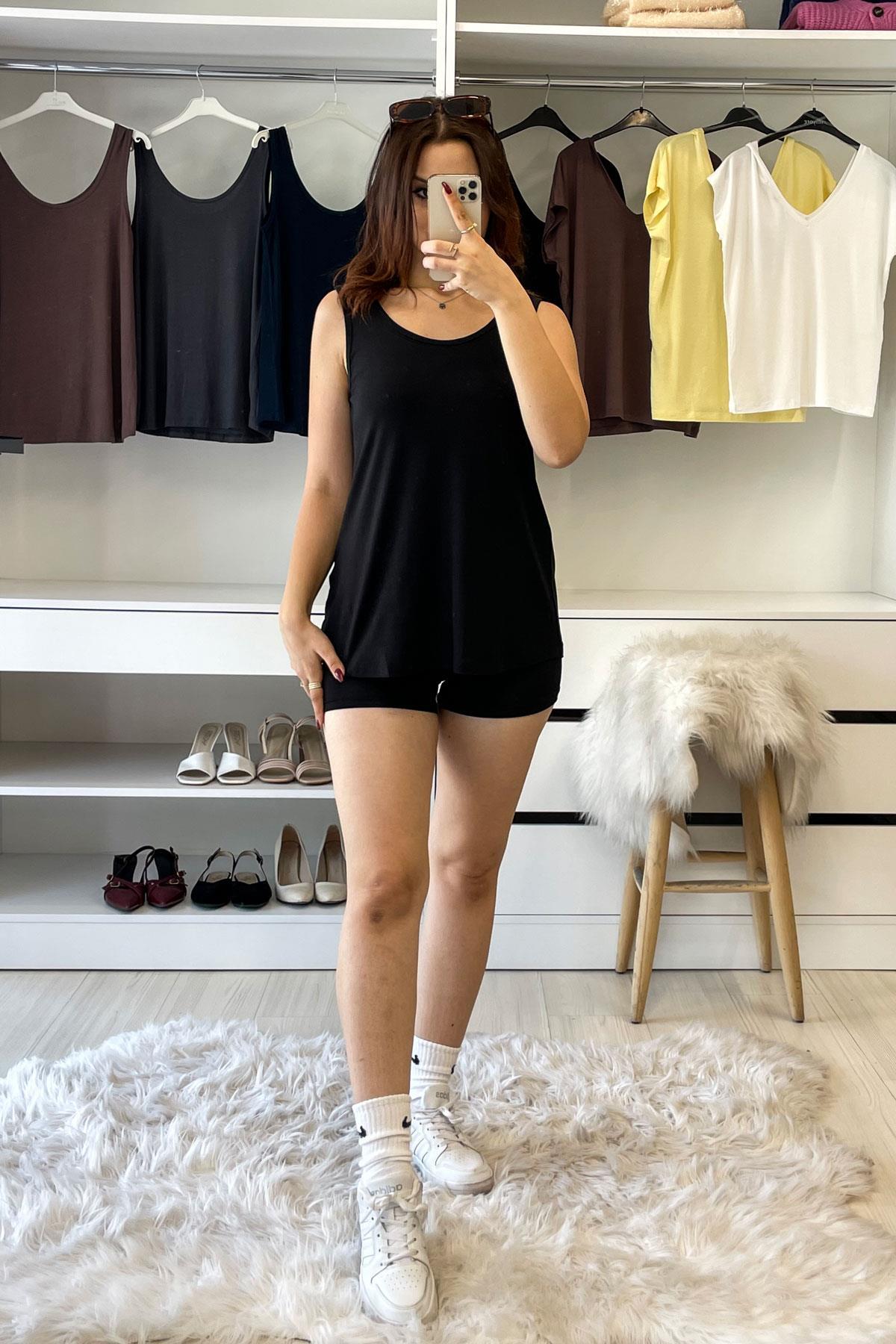 Basic Undershirt - Siyah SİYAH