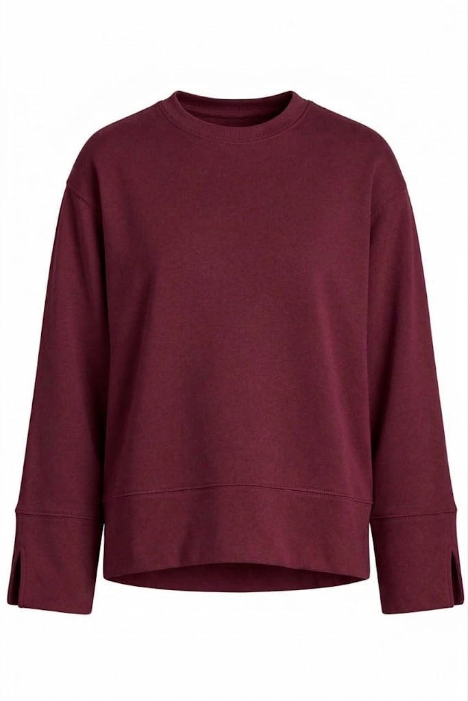 Yırtmaçlı Tunik-Bordo BORDO