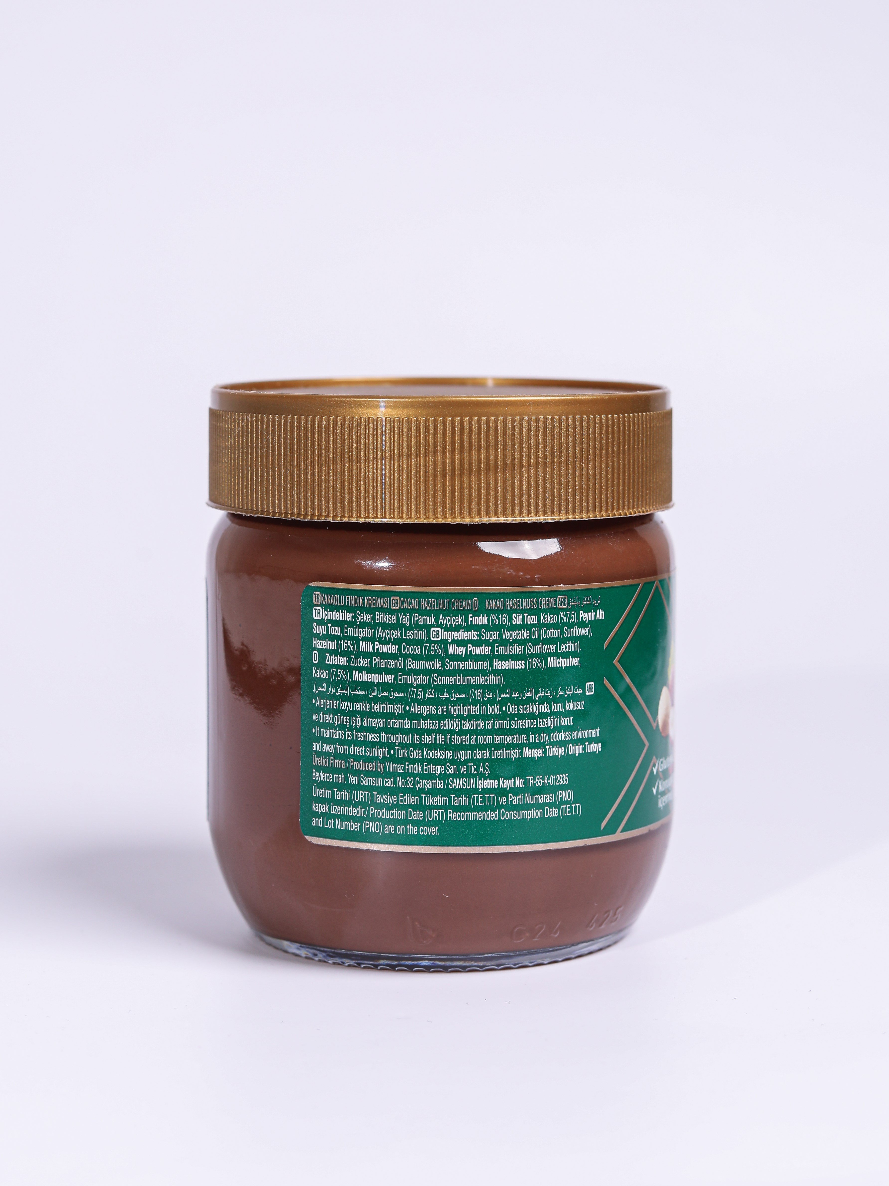 Kakaolu Fındık Kreması(%16 Fındıklı) 400 GR