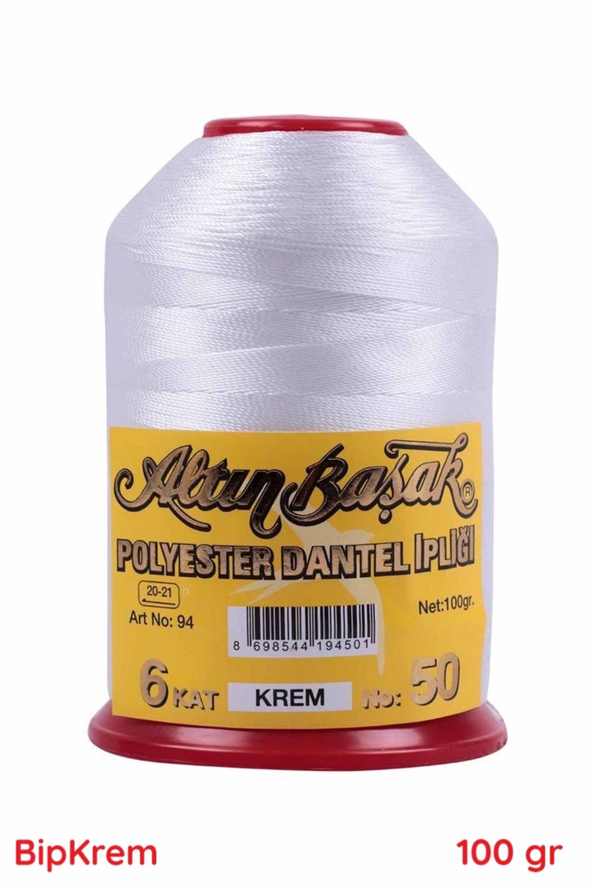 100gr Altınbaşak Oya İpi KREM