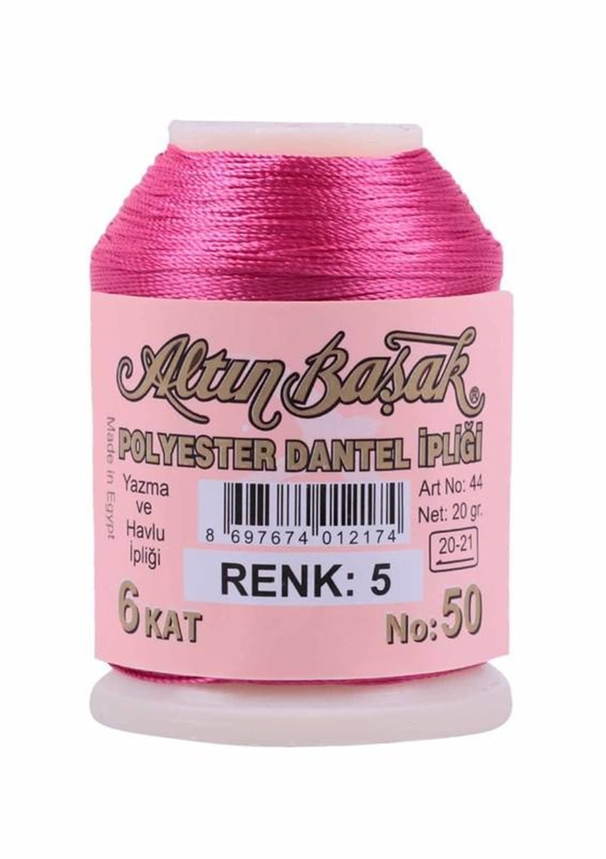 20gr Altınbaşak Polyester İp 5