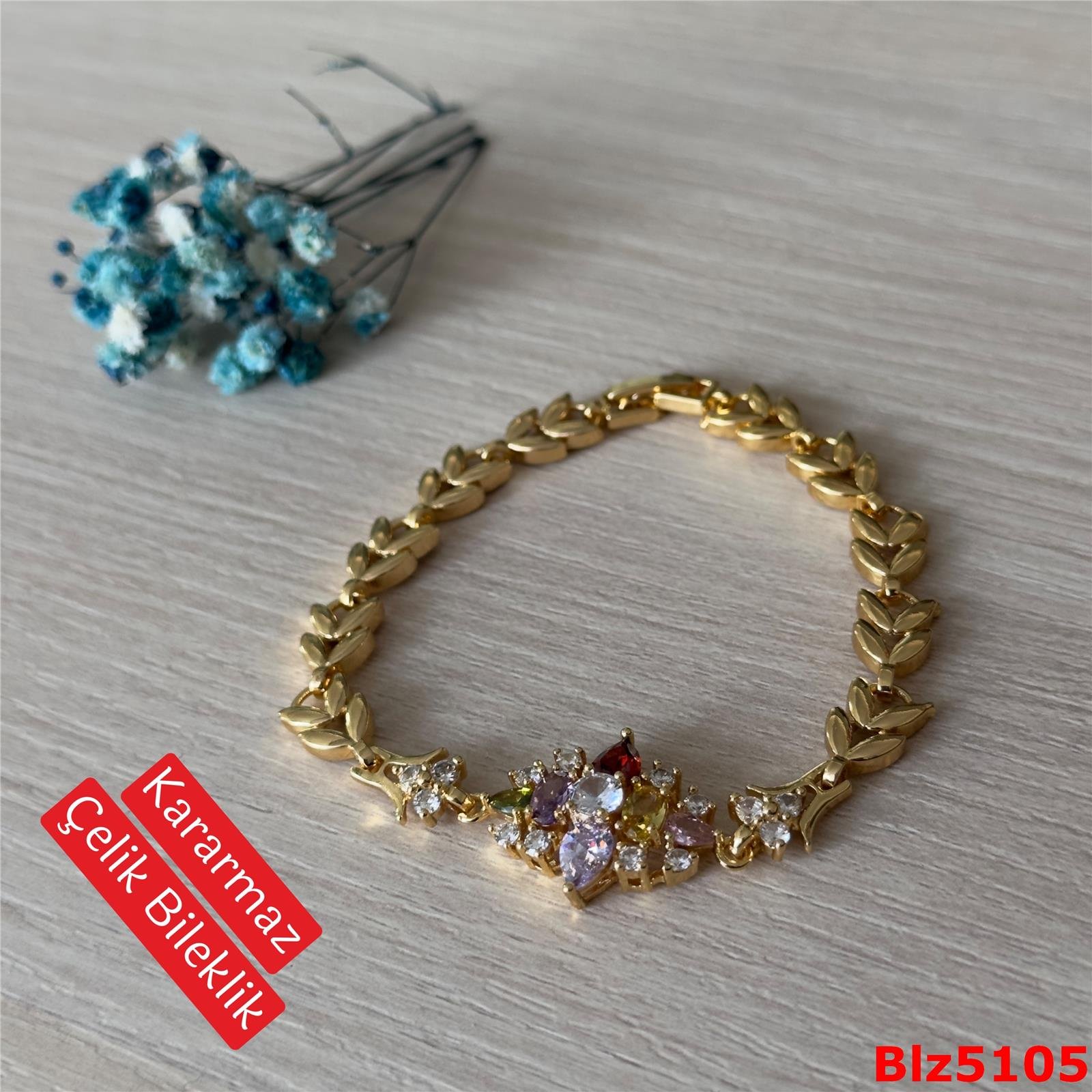 ZD-073 Kararmaz Çelik Bileklik