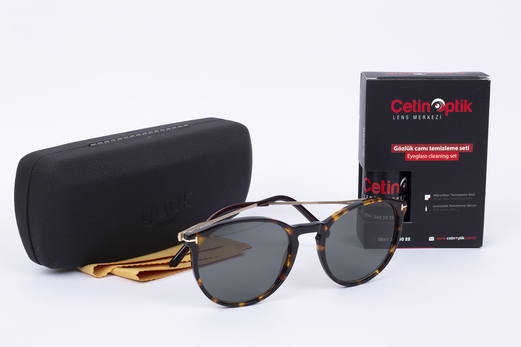 QOOK eyewearUnisex Güneş GözlüğüQook A712S C28 52-20-150 G