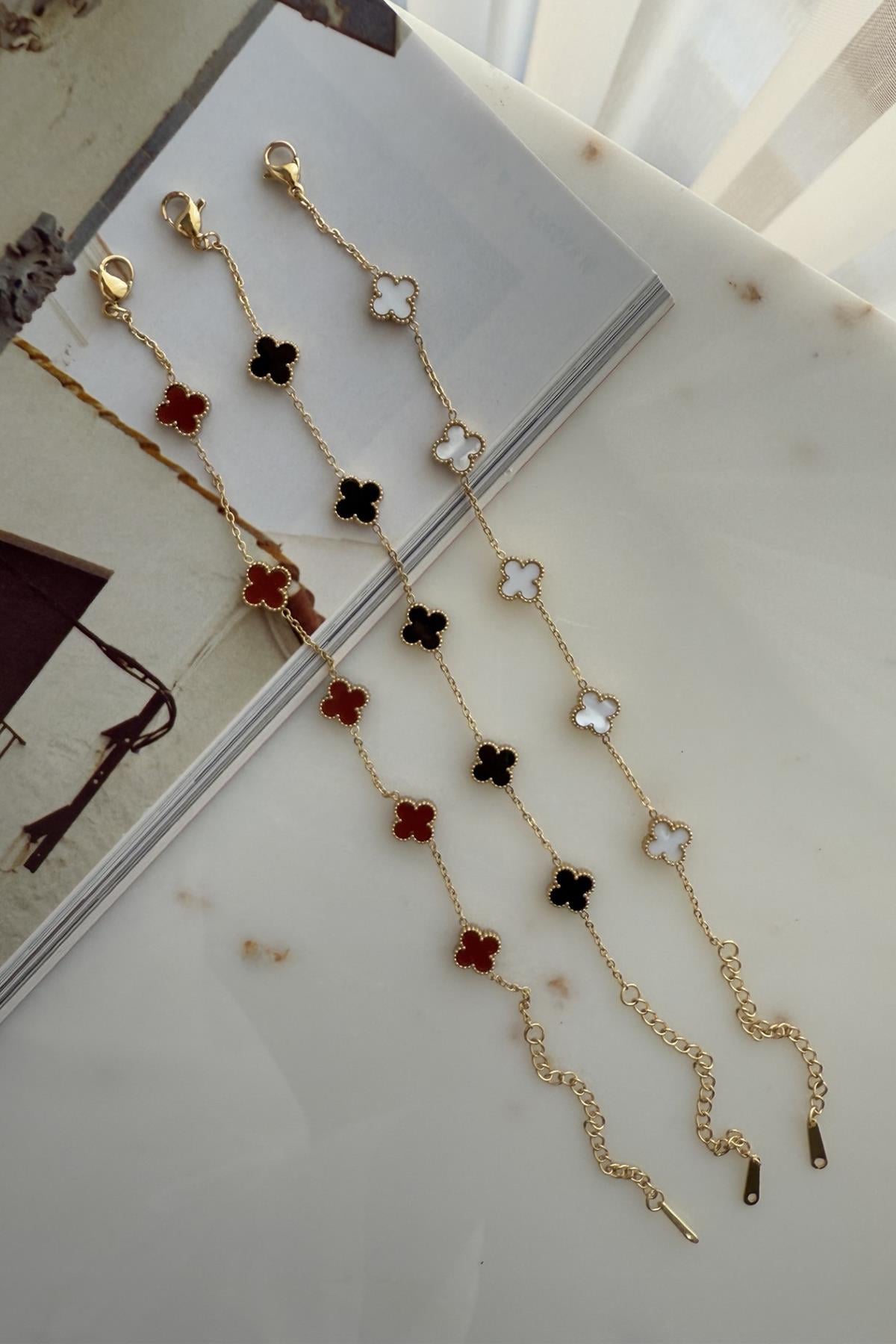 Çelik Marka Model Bileklik Siyah