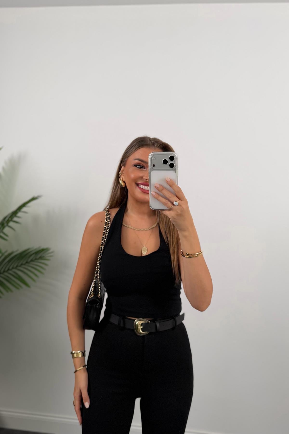 Lüx Kalite Özel Kumaş Kemerli Çelik Pantolon