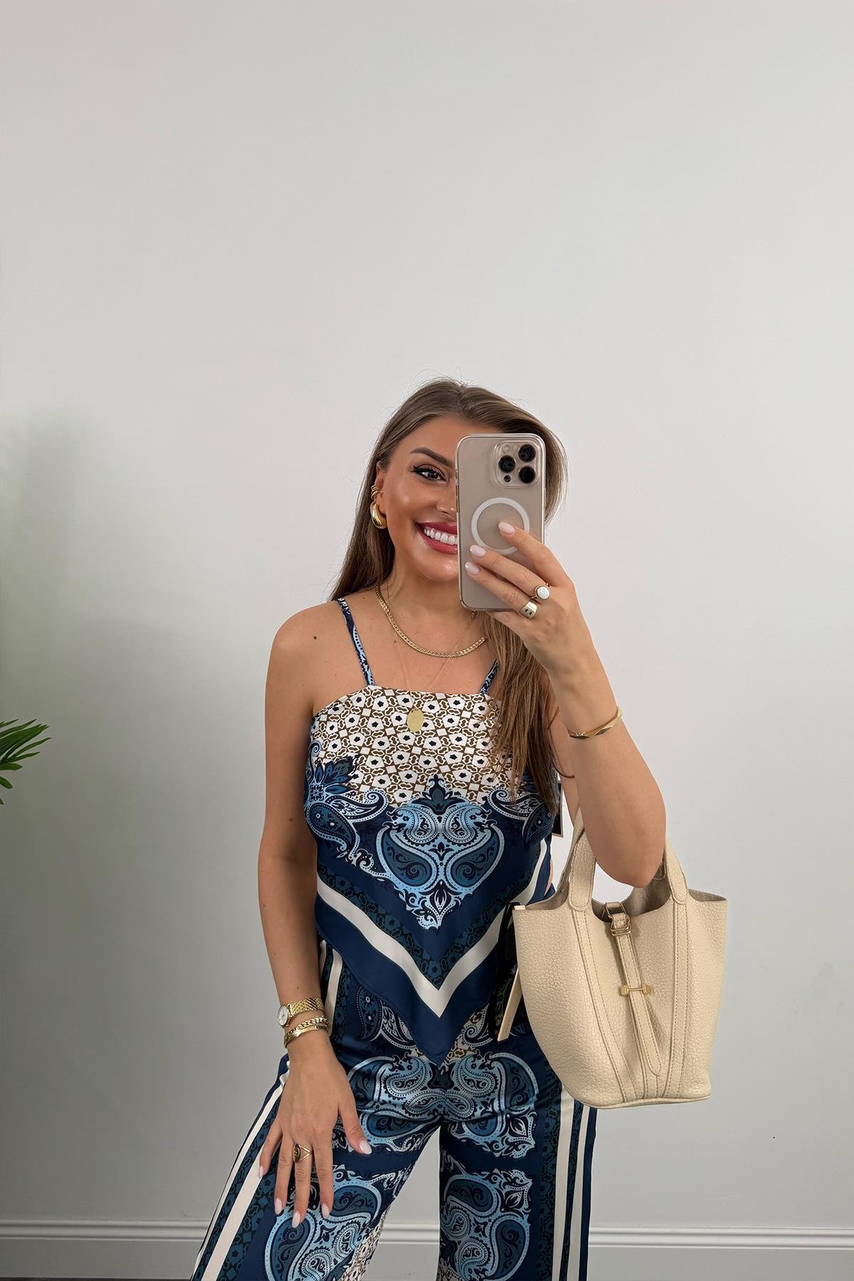 Lüx Kalite Şal Desen Tasarım Takım