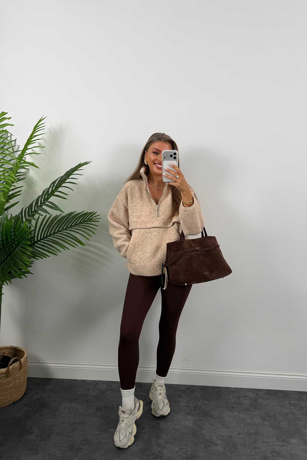 Oysh Model Basic Polar Sweat Taş