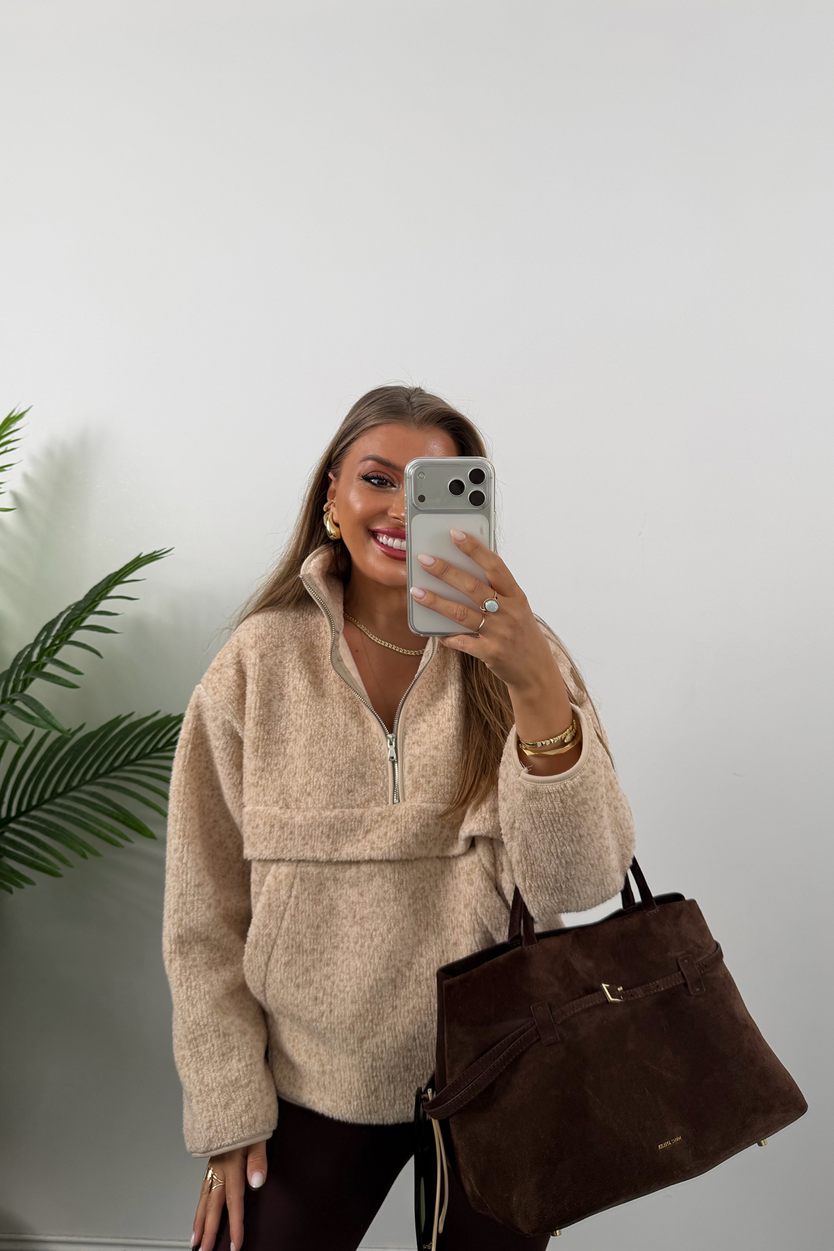 Oysh Model Basic Polar Sweat Taş