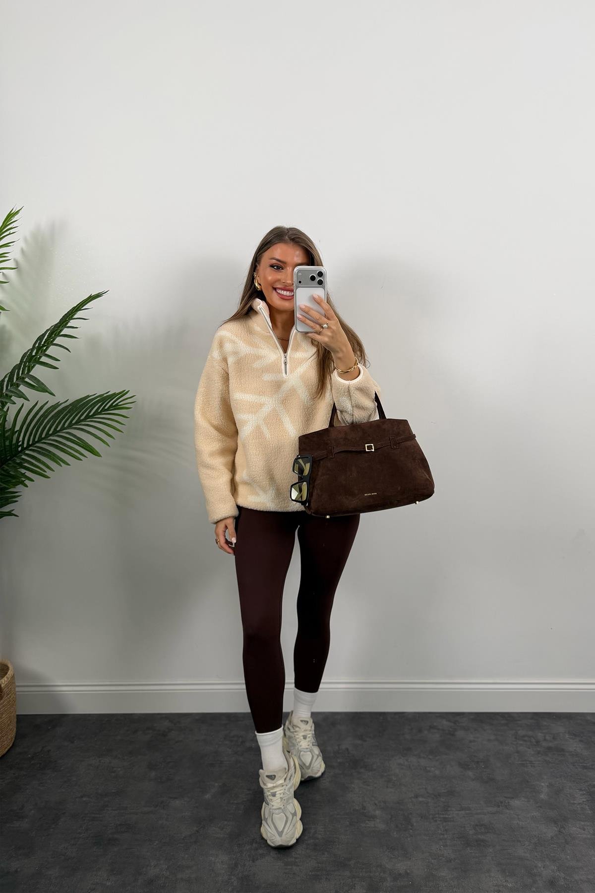 Oysh Model Kar Taneli Polar Sweat