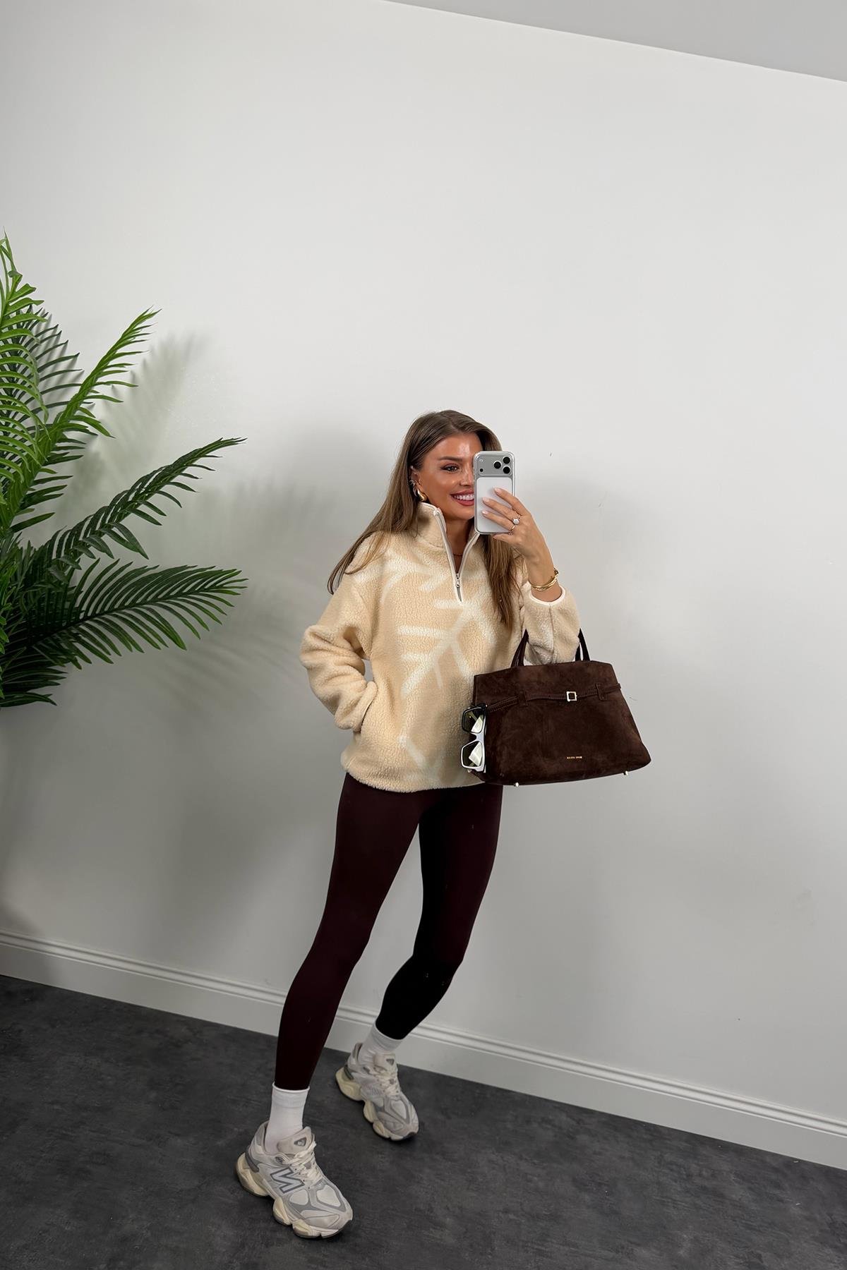 Oysh Model Kar Taneli Polar Sweat