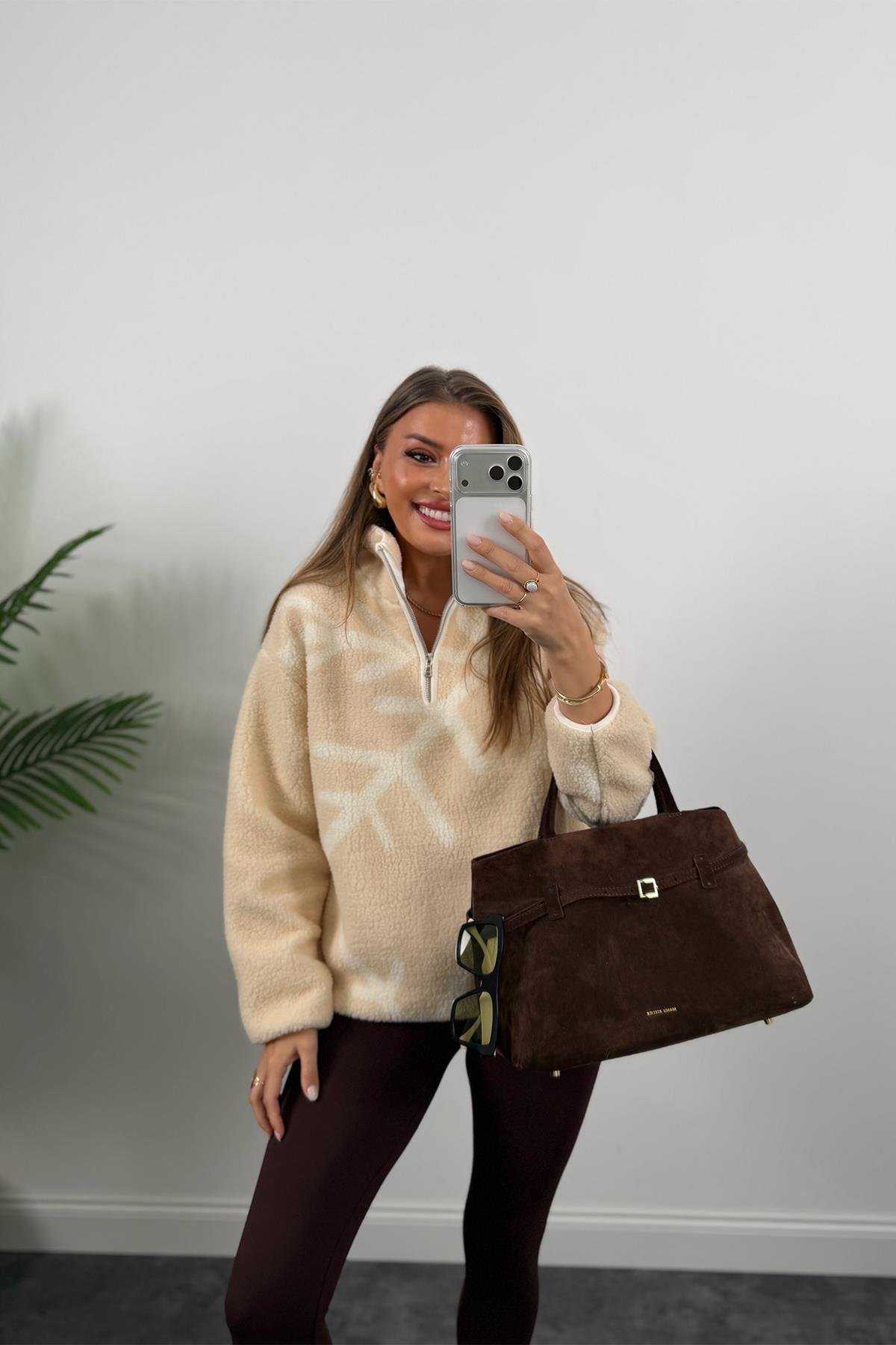 Oysh Model Kar Taneli Polar Sweat