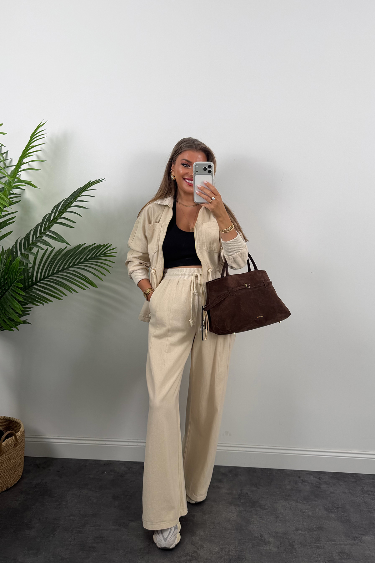 Premium Seri %100 Organik Kumaş Gabardin Ceket Pantolon Takım