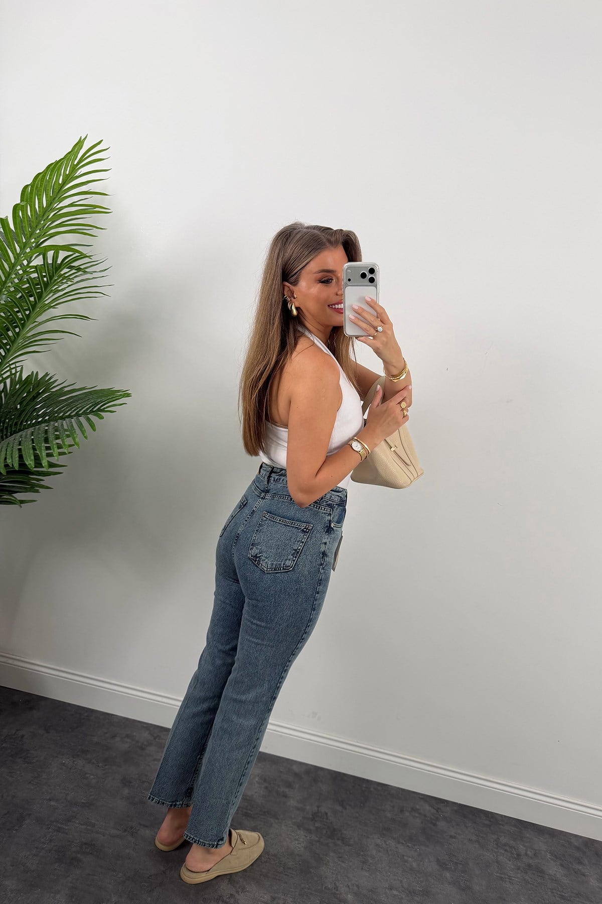 Premium Seri Kalem Paça Ütülü BF Jean 1019 VİNTAGE Mavi