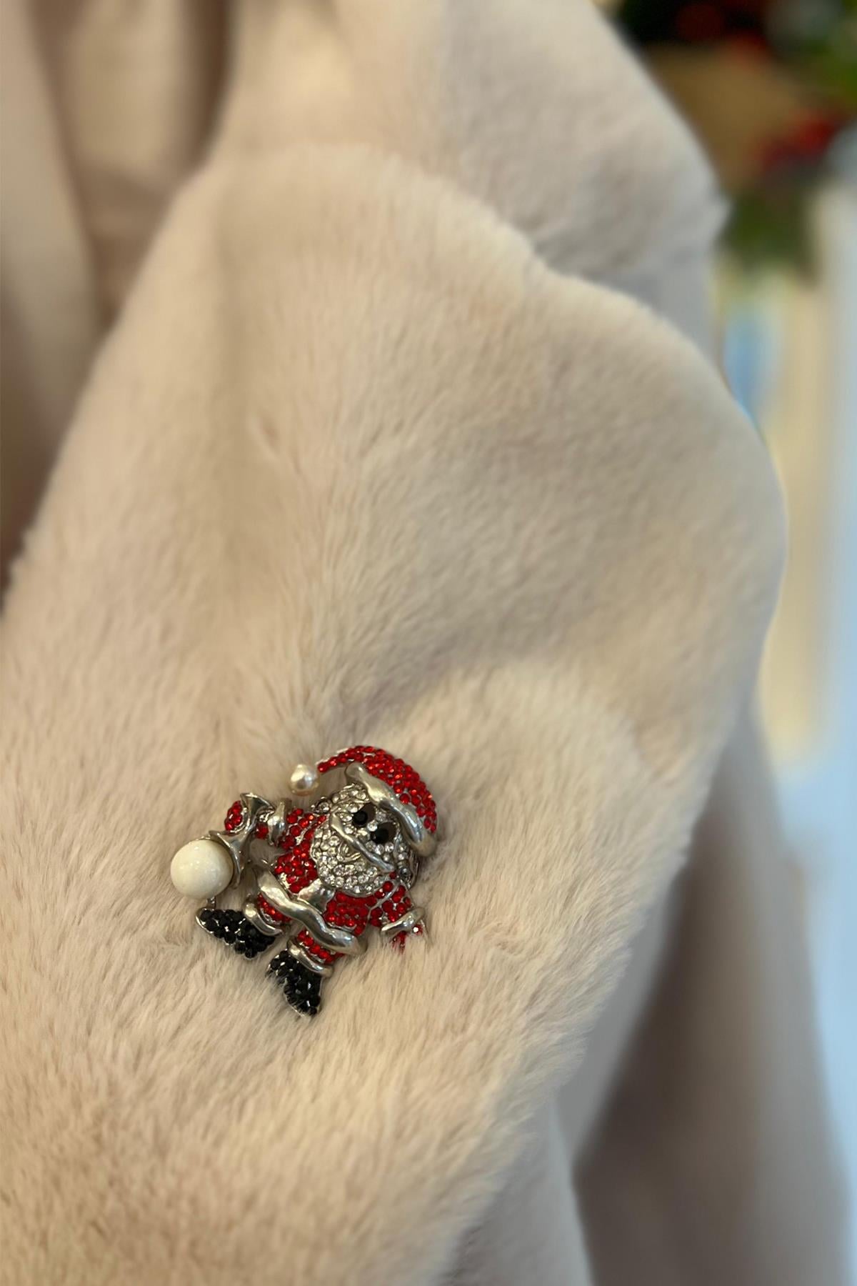 Yeni Yıl Noel Baba Broş