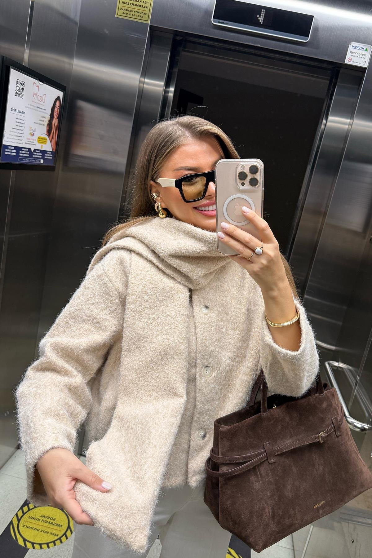 Zra Model Atkılı Yumoş Buklet Kaban