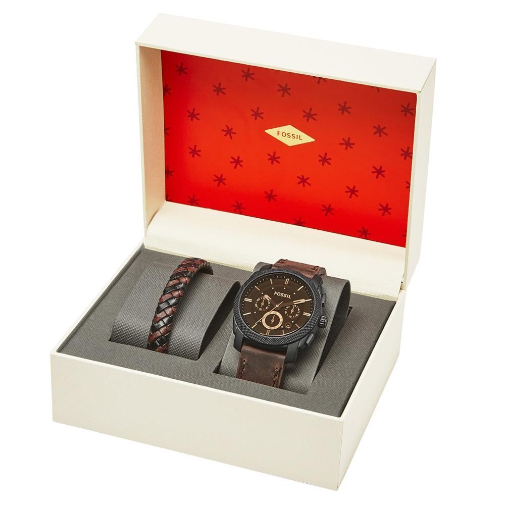 Fossil FFS5251SET Erkek Set Kol Saati ve Bileklik
