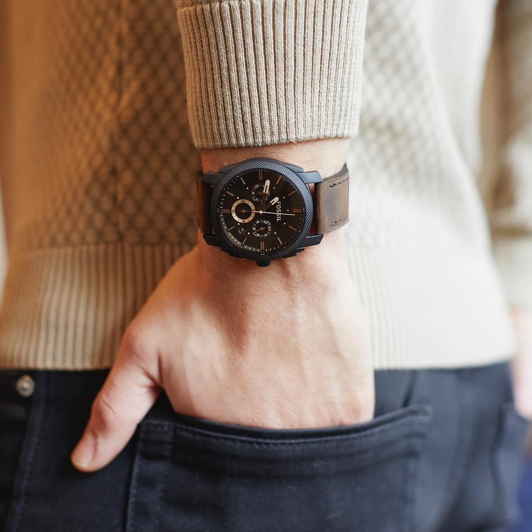 Fossil FFS5251SET Erkek Set Kol Saati ve Bileklik