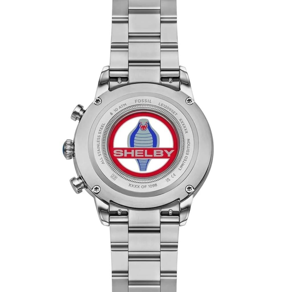 Fossil FLE1209SET Shelby x Fossil Grand Tourer Limited-Edition Erkek Kol Saati ve Yedek Kordon