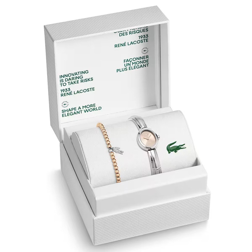 Lacoste 2070066 Kadın Kol Saati ve Bileklik Seti