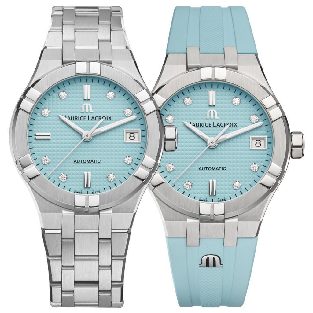 Maurice Lacroix ML-AI6006SS00F451-C Pırlantalı Kadın Kol Saati ve Yedek Kordon