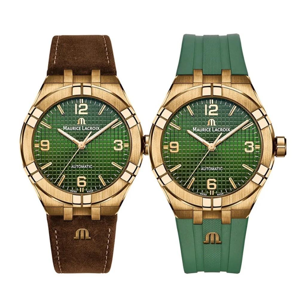 Maurice Lacroix ML-AI6008BRZ0B630-M Erkek Kol Saati ve Yedek Kordon