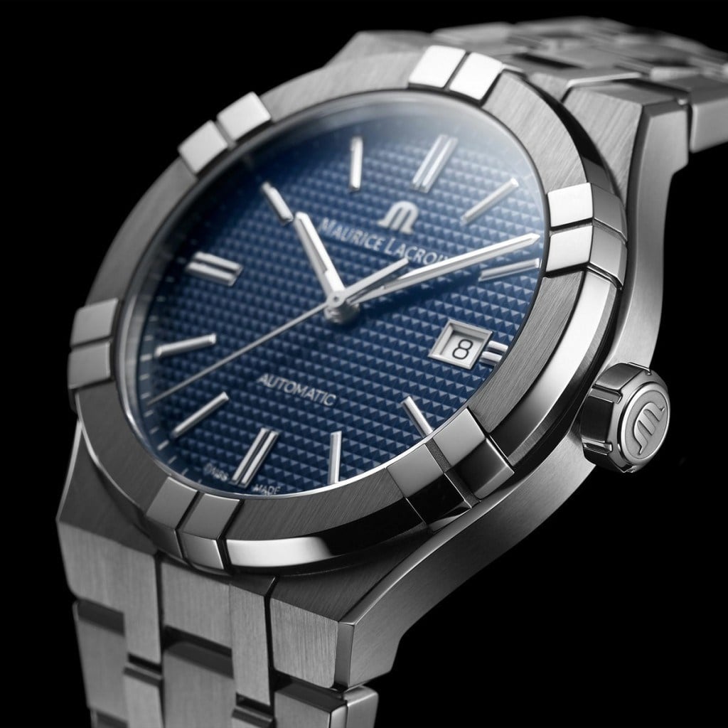 Maurice Lacroix ML-AI6008SS00F430-C Erkek Kol Saati ve Yedek Kordon