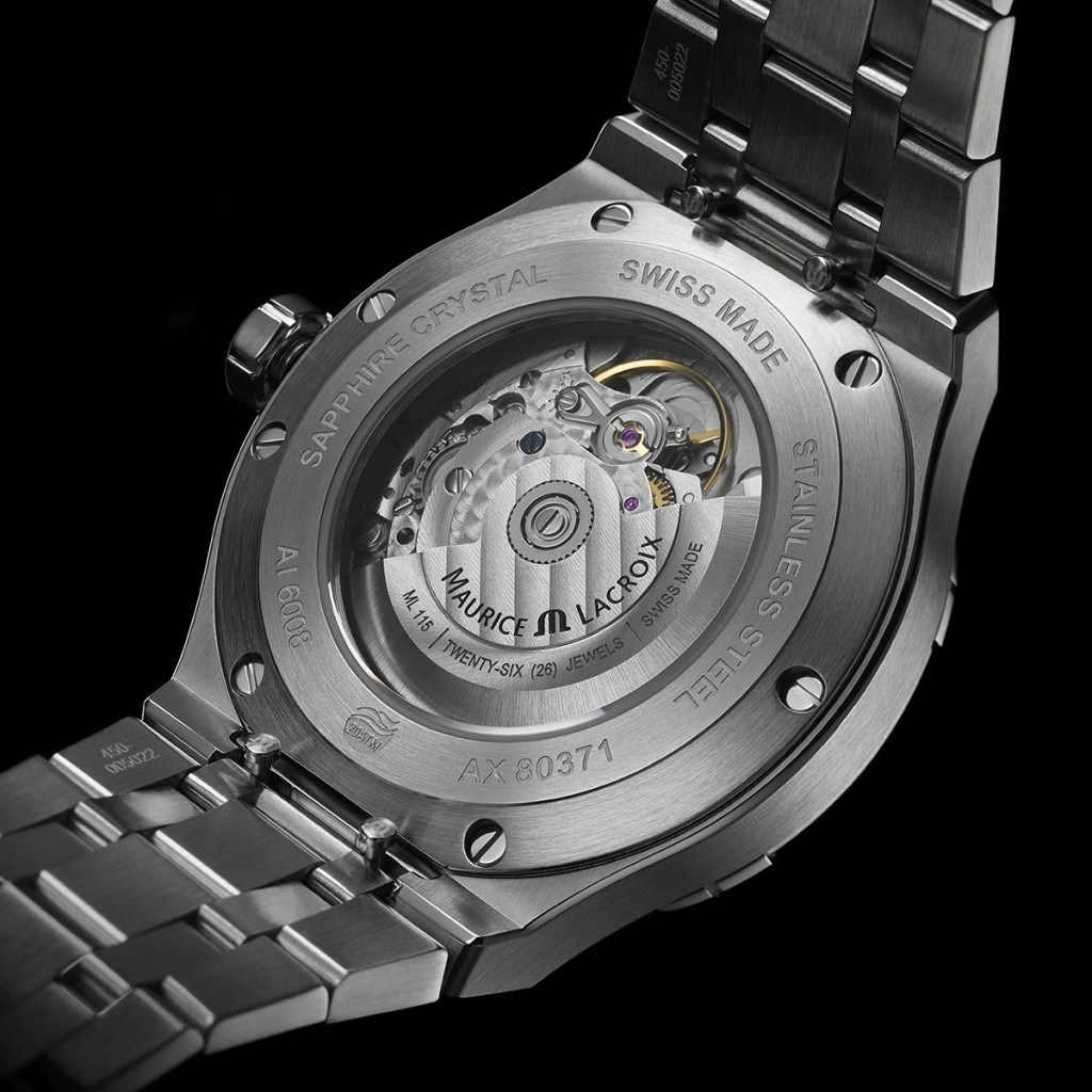 Maurice Lacroix ML-AI6008SS00F430-C Erkek Kol Saati ve Yedek Kordon