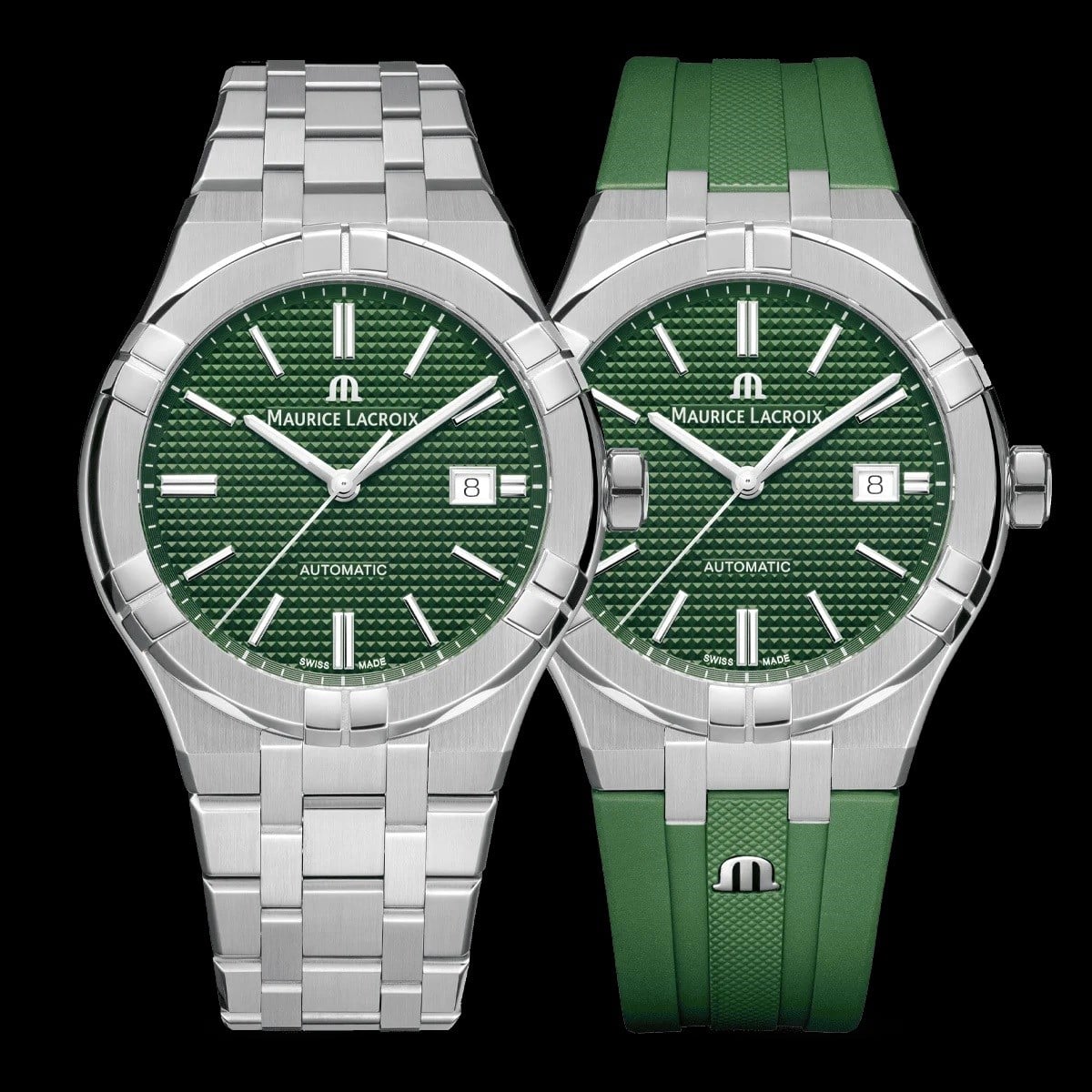 Maurice Lacroix ML-AI6008SS00F630-D Erkek Kol Saati ve Yedek Kordon
