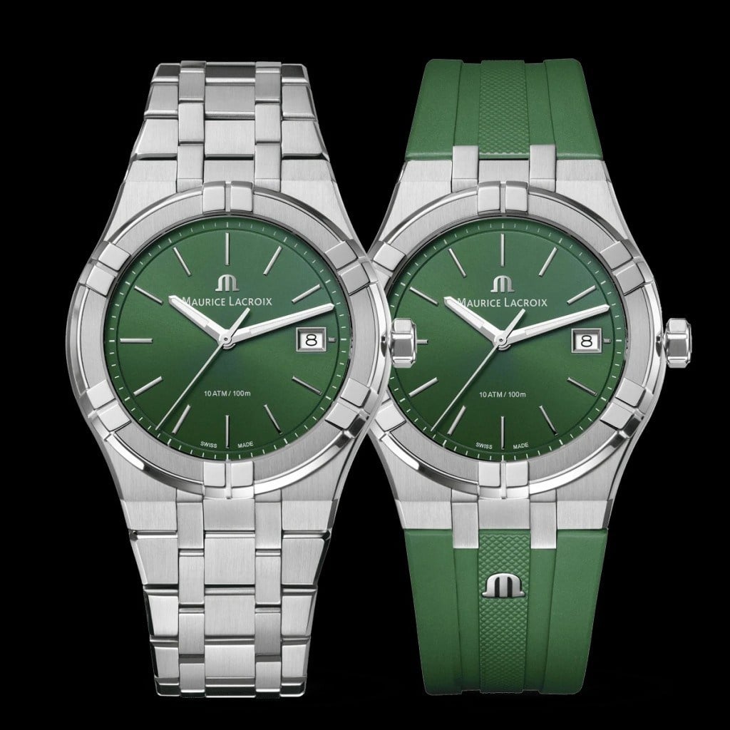 Maurice Lacroix ML-AI6008SS00F630-D Erkek Kol Saati ve Yedek Kordon