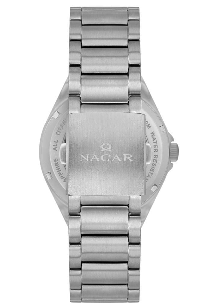 Nacar 33-258378-ABM Otomatik Titanyum Erkek Kol Saati