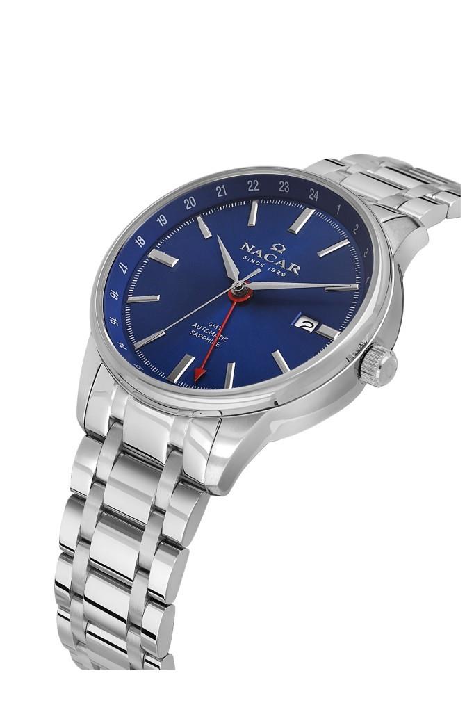 Nacar 42-299357-ALM Otomatik GMT Erkek Kol Saati