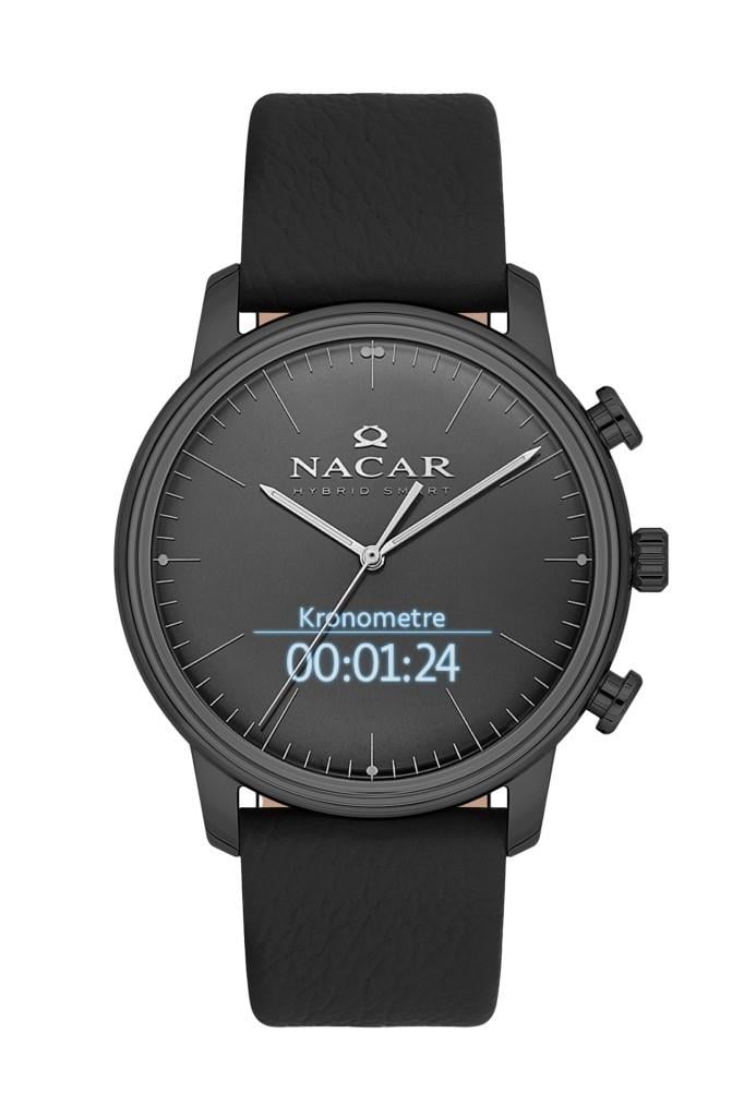 Nacar NS01-2934332-BBL1 Hybrid Smart Saat