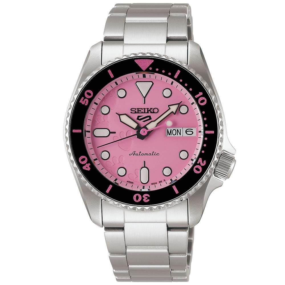 Seiko 5 Sports Pink Panther SRPM07K1 Limitli Kol Saati