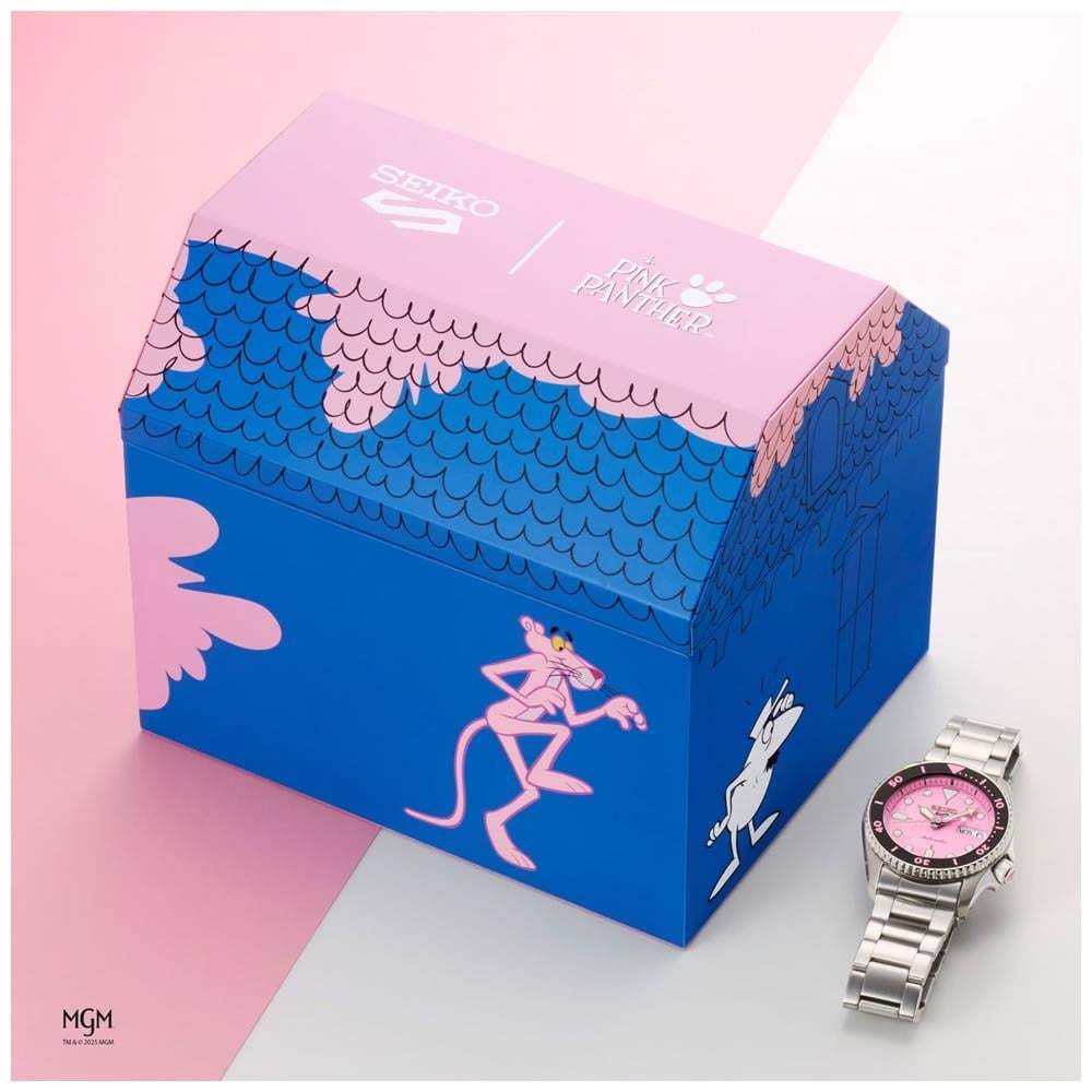 Seiko 5 Sports Pink Panther SRPM07K1 Limitli Kol Saati