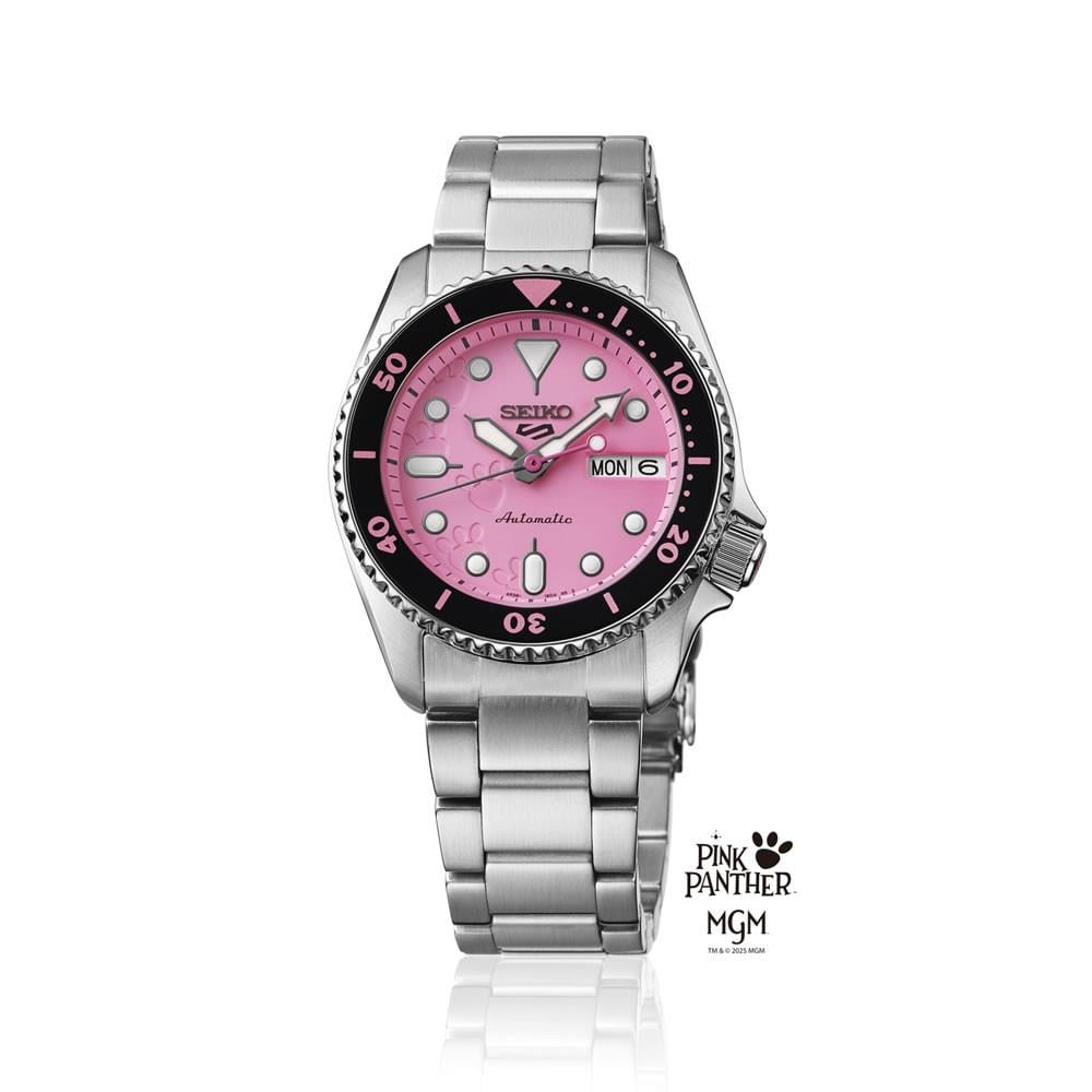 Seiko 5 Sports Pink Panther SRPM07K1 Limitli Kol Saati
