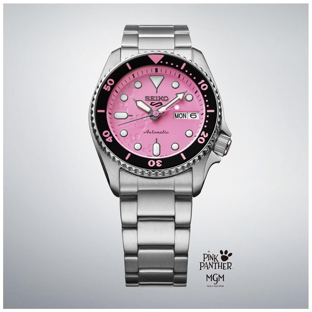Seiko 5 Sports Pink Panther SRPM07K1 Limitli Kol Saati