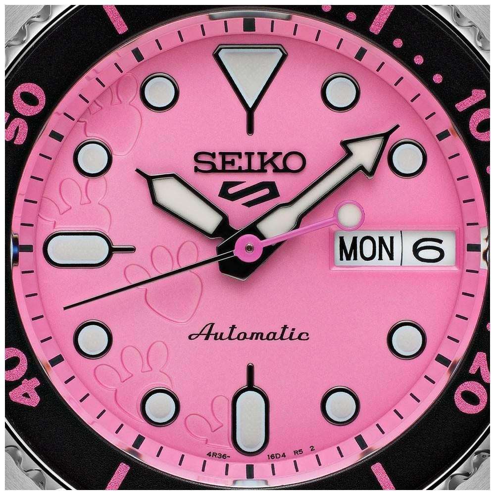 Seiko 5 Sports Pink Panther SRPM07K1 Limitli Kol Saati