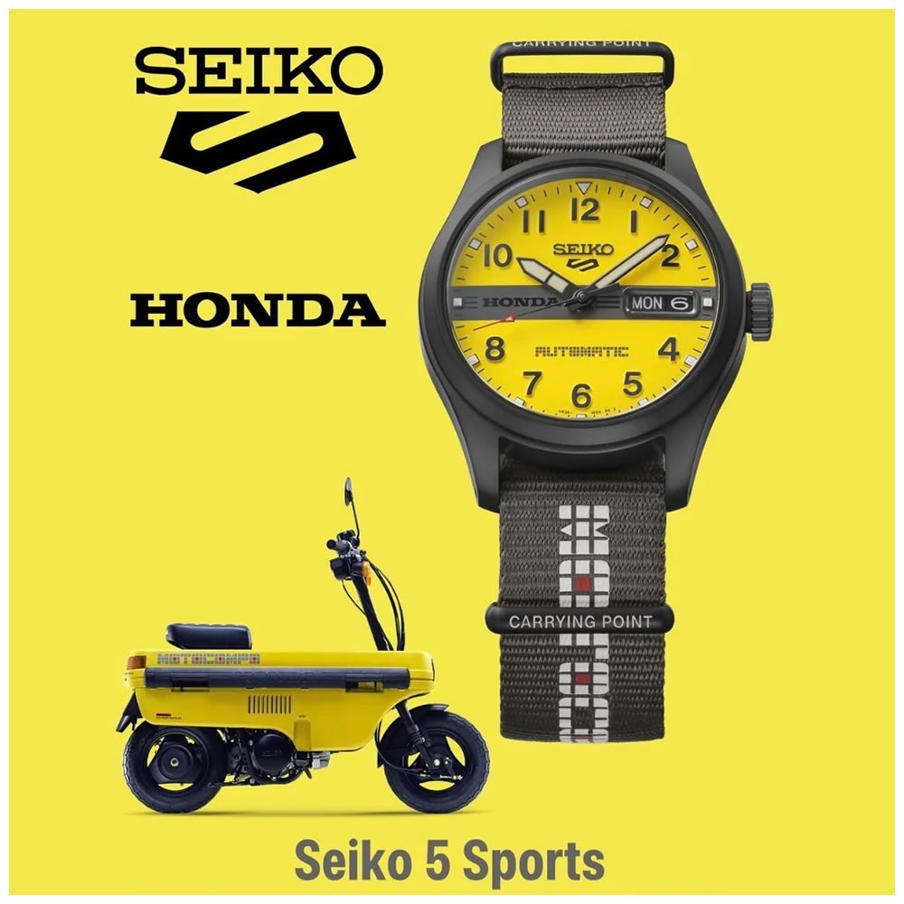 Seiko 5 Sports X Honda MOTOCOMPO HDB010K1 Limitli Erkek Kol Saati