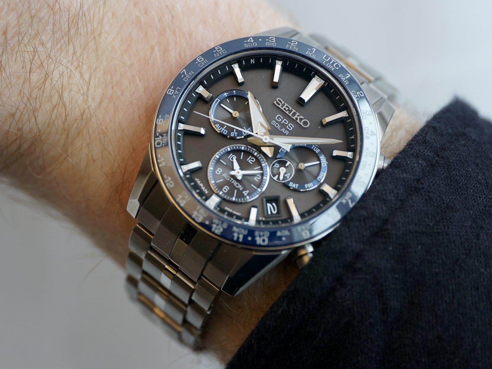 Seiko Astron GPS Solar Dual-Time SSH001J Erkek Kol Saati
