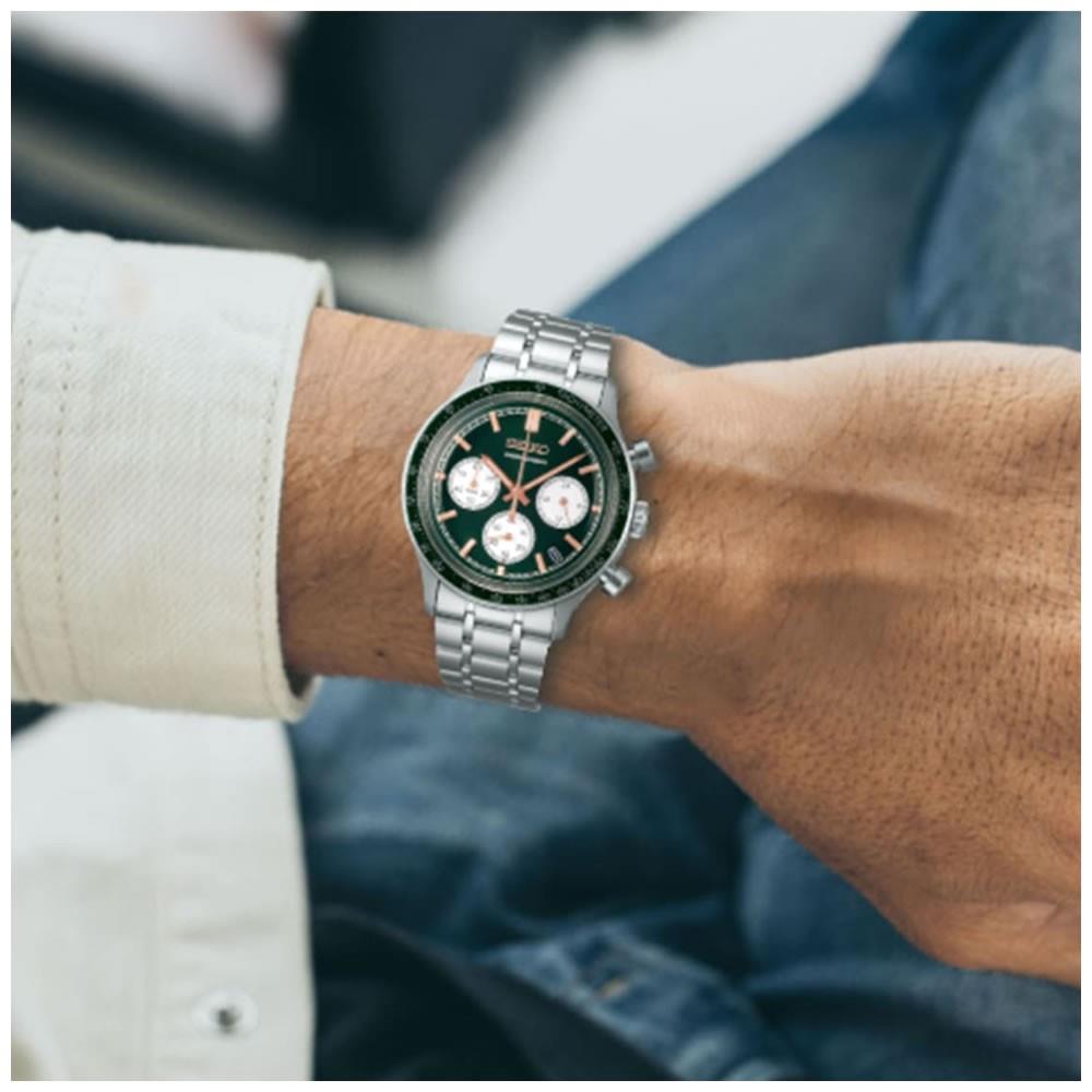 Seiko Kronograf SSB481P Erkek Kol Saati