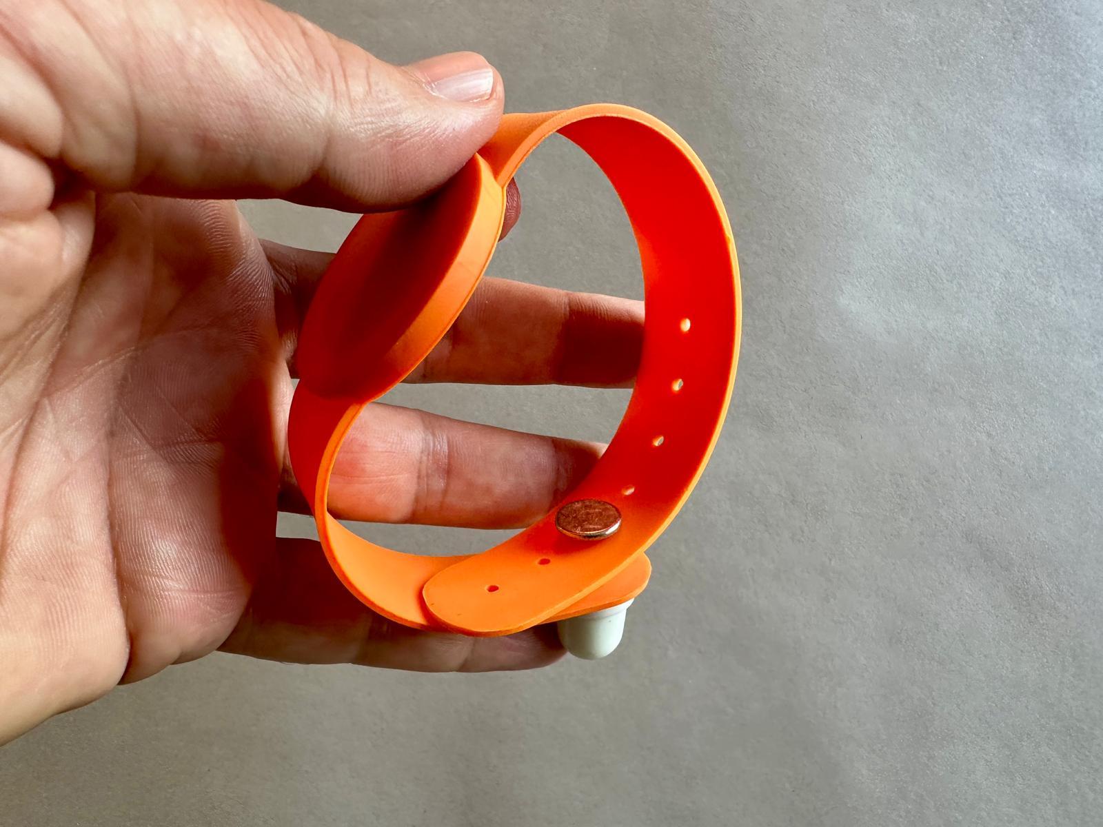 13.56Mhz RFID Bileklik Kilitlenebilir Turuncu