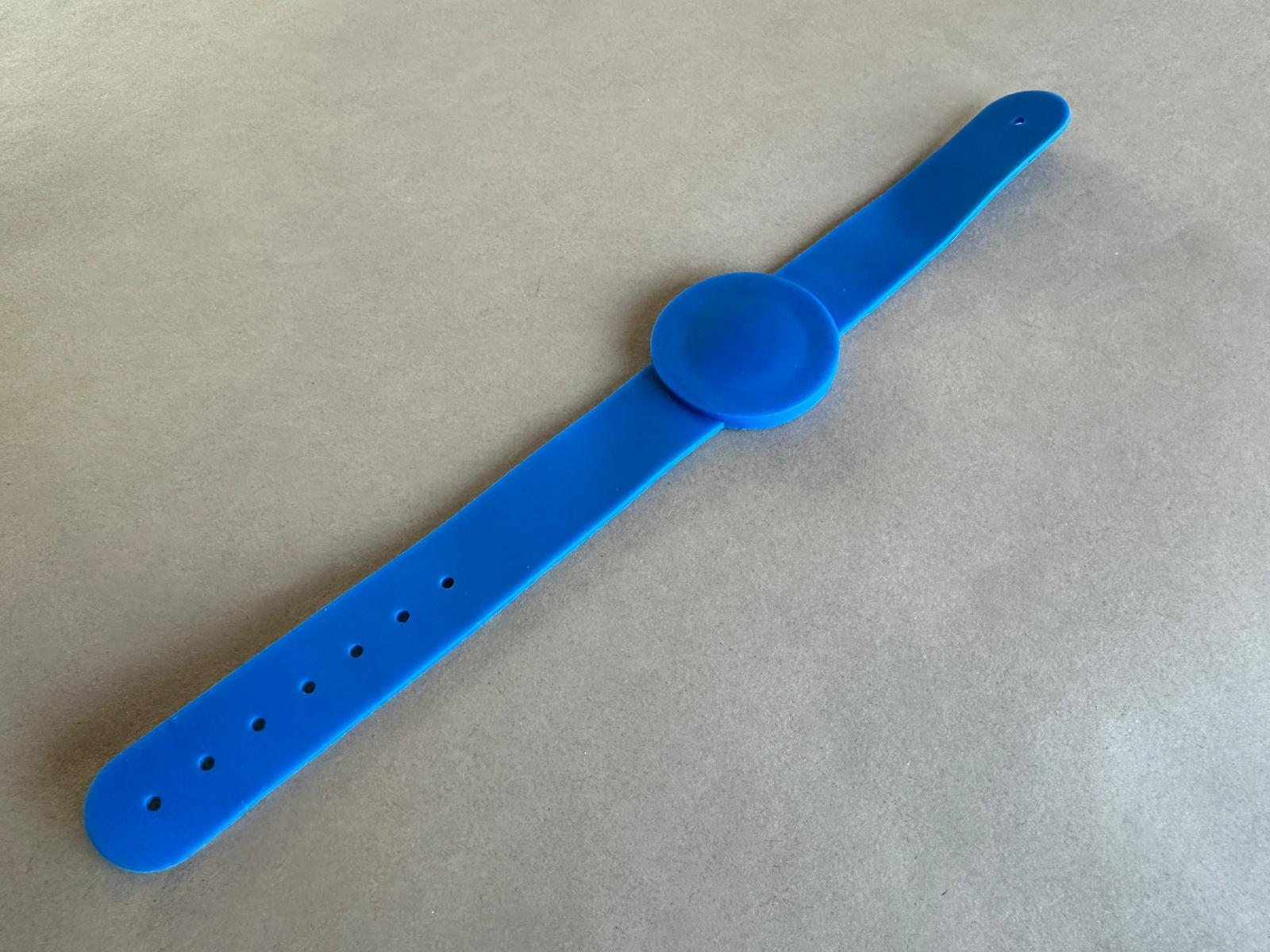 13.56Mhz RFID Bileklik Kilitlenebilir Mavi