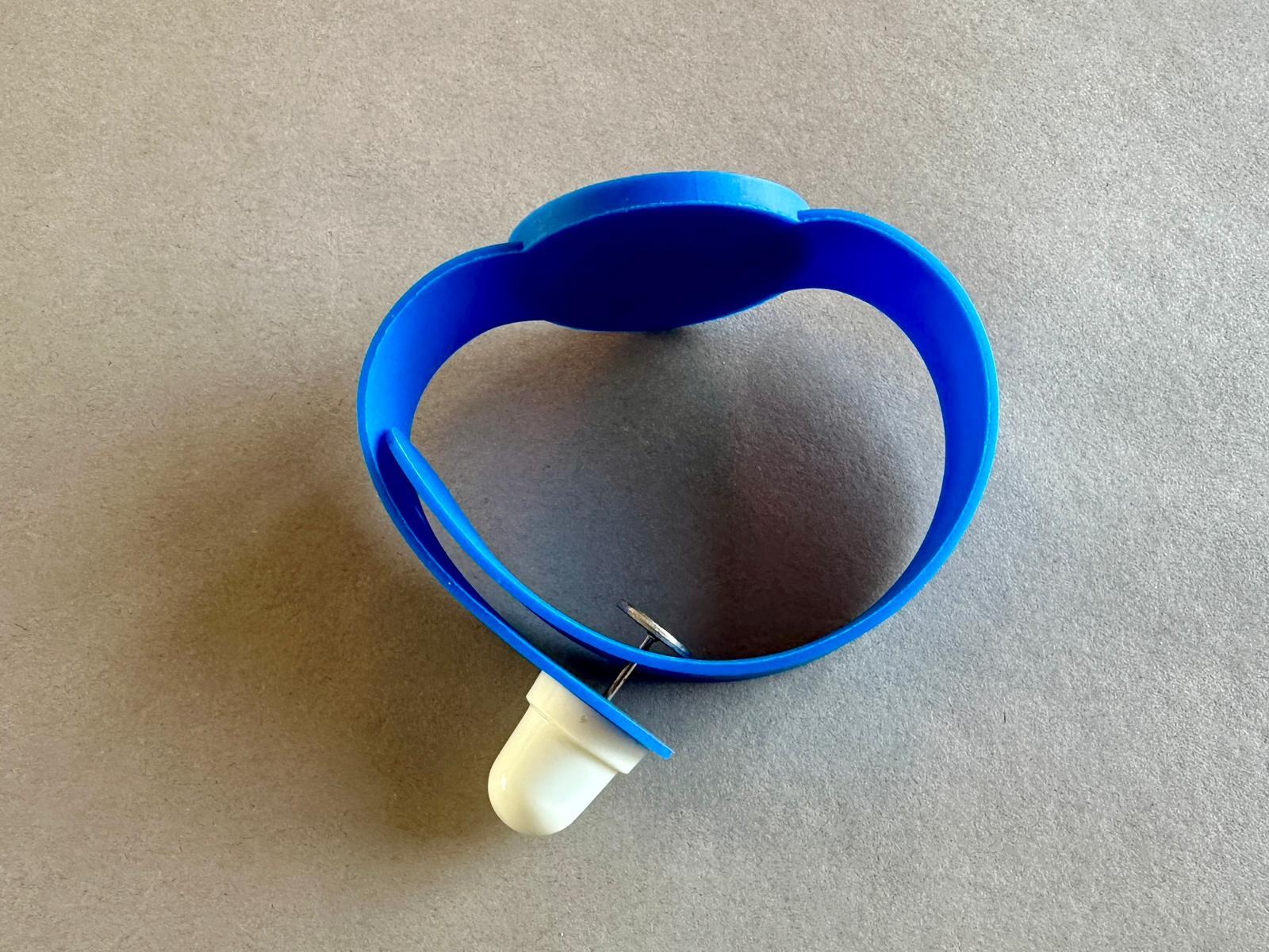 13.56Mhz RFID Bileklik Kilitlenebilir Mavi