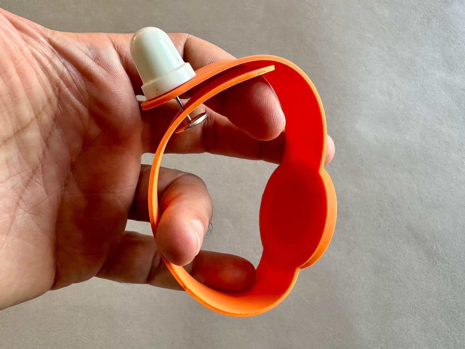 13.56Mhz RFID Bileklik Kilitlenebilir Turuncu