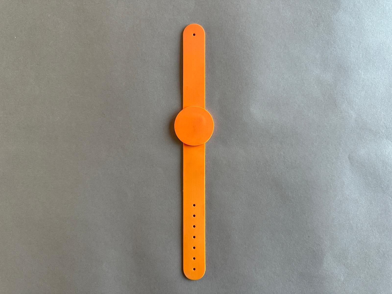 13.56Mhz RFID Bileklik Kilitlenebilir Turuncu